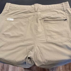 Outdoor Research brand men’s tan hiking pants 36x32